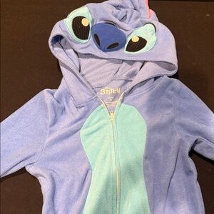 Disney Blue and Green Stitch Hoodie